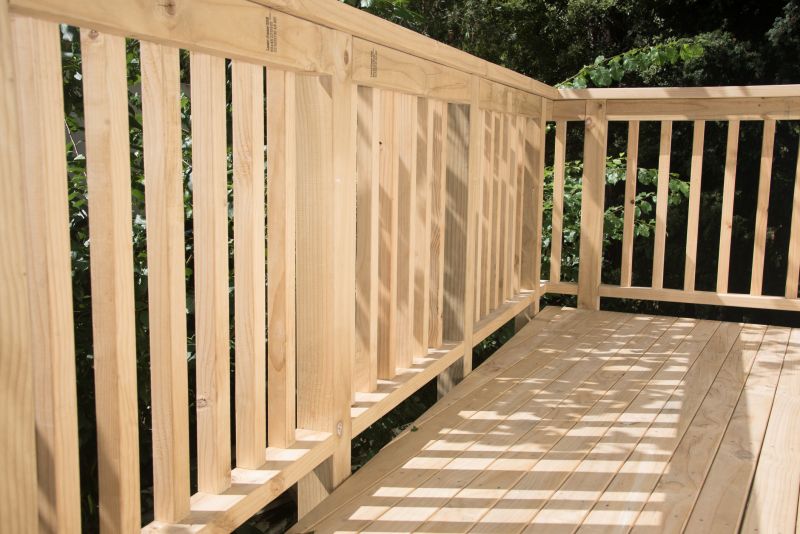 Deck Railing Installation in Spring